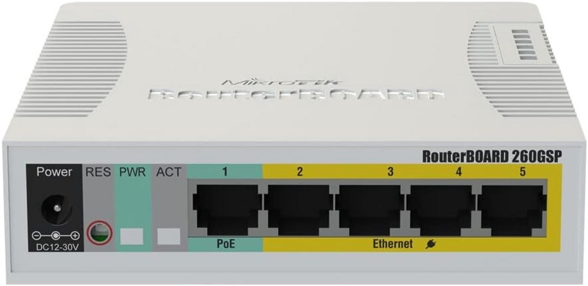 Netwerk Switch 5 Poorten Gigabit met SFP Slot - Compacte Managed Switch