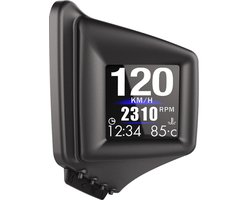Head-up display, weergave van rijgegevens, GPS-snelheidsmeter, OBD-head-up display, Geschikt voor alle auto's