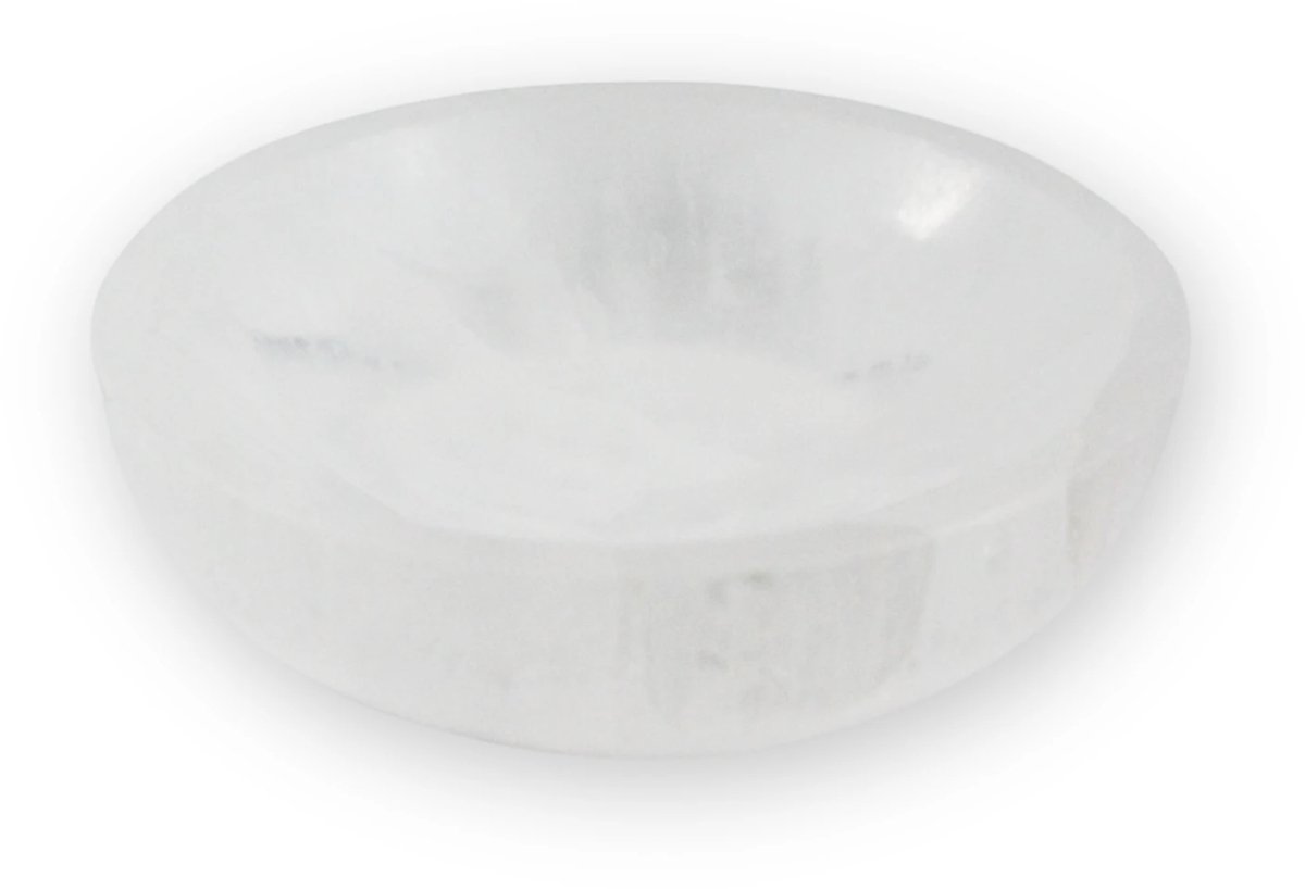 Seleniet oplaadschaal wit 10 cm