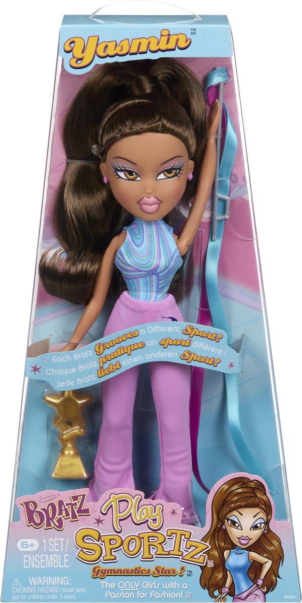 Bratz Play Sportz Yasmin (Turnen) — afbeelding 3