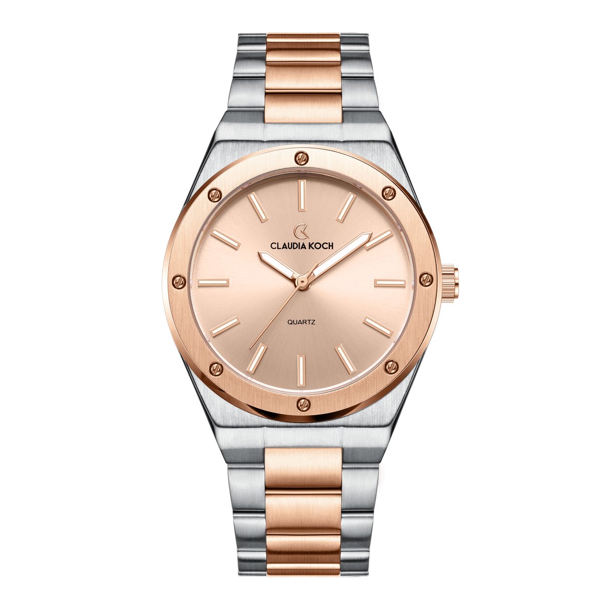 CK Prestige - Two-Tone Rosegold Champagne - ClaudaKoch Watches CK 4322