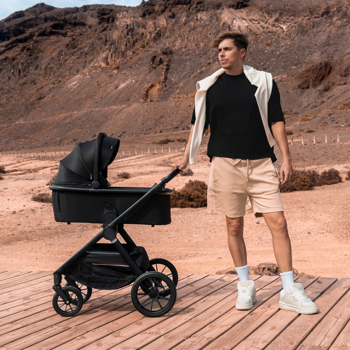 Lionelo Layla 3-in-1 kinderwagen - XXL set met autostoel thumbnail 4