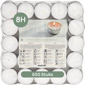 Spaas Maxi Theelichten Wit 10u 5,8cm 40 x 2 Stuks