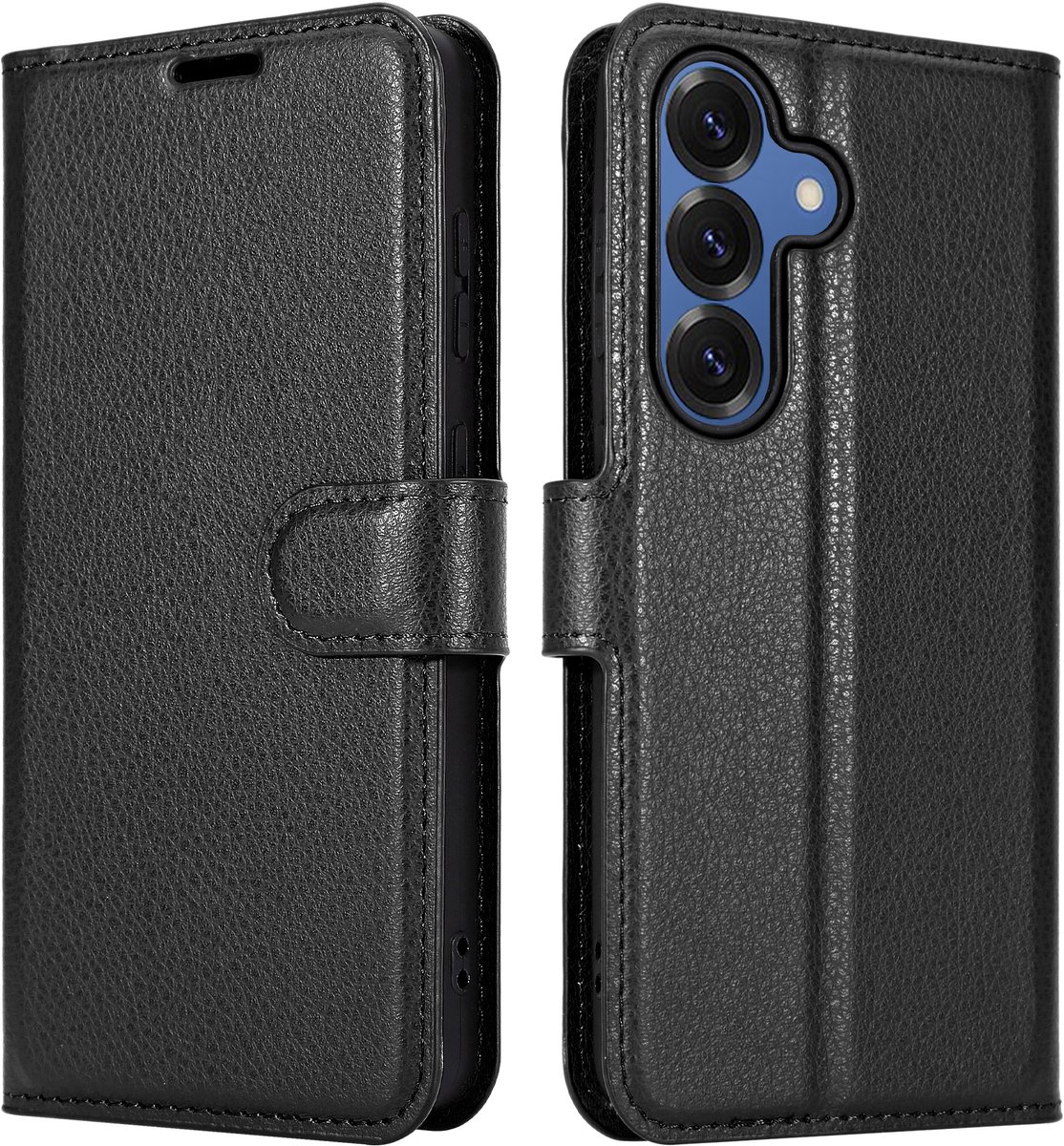 ShieldCase Bookcase - Geschikt voor Samsung Galaxy S26 Plus - Boekhoesje - Zwart