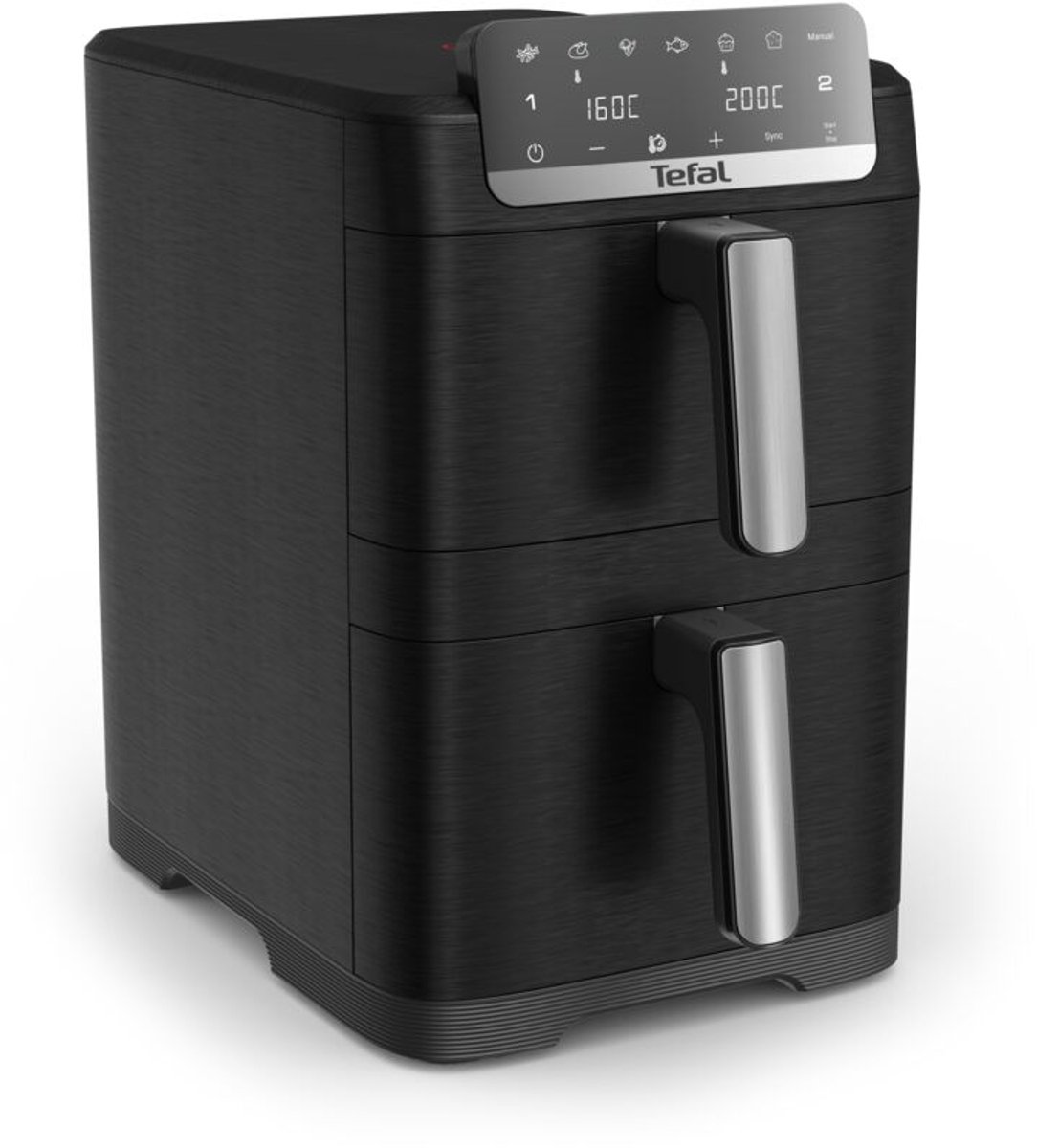 Tefal Easy Fry Crispy Stack EY7528 - Dubbele Airfryer - 10L - 6 automatische programma's - Geschikt voor 6 personen — afbeelding 2