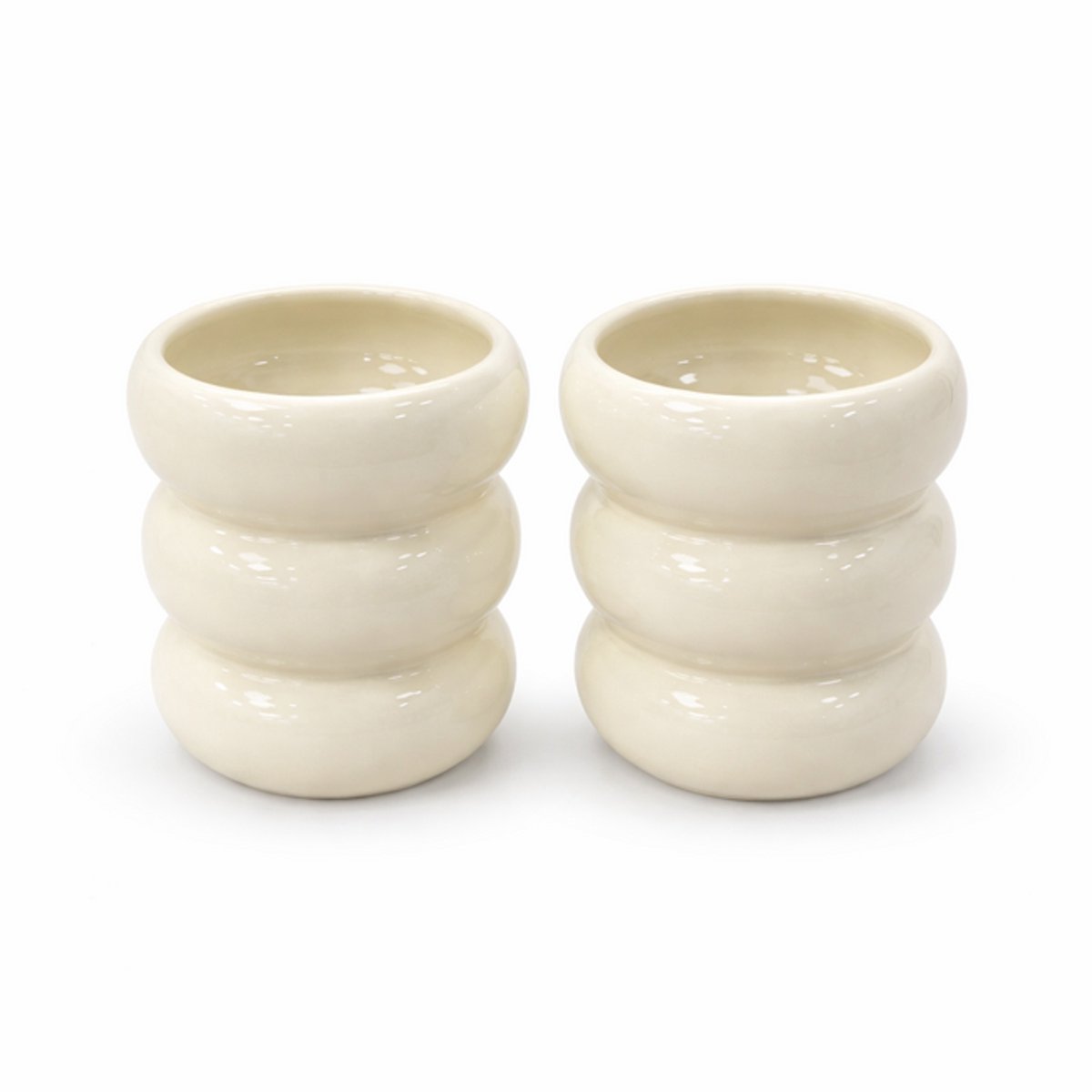 Bavary - Bubble Mokken - Glans Licht Beige
