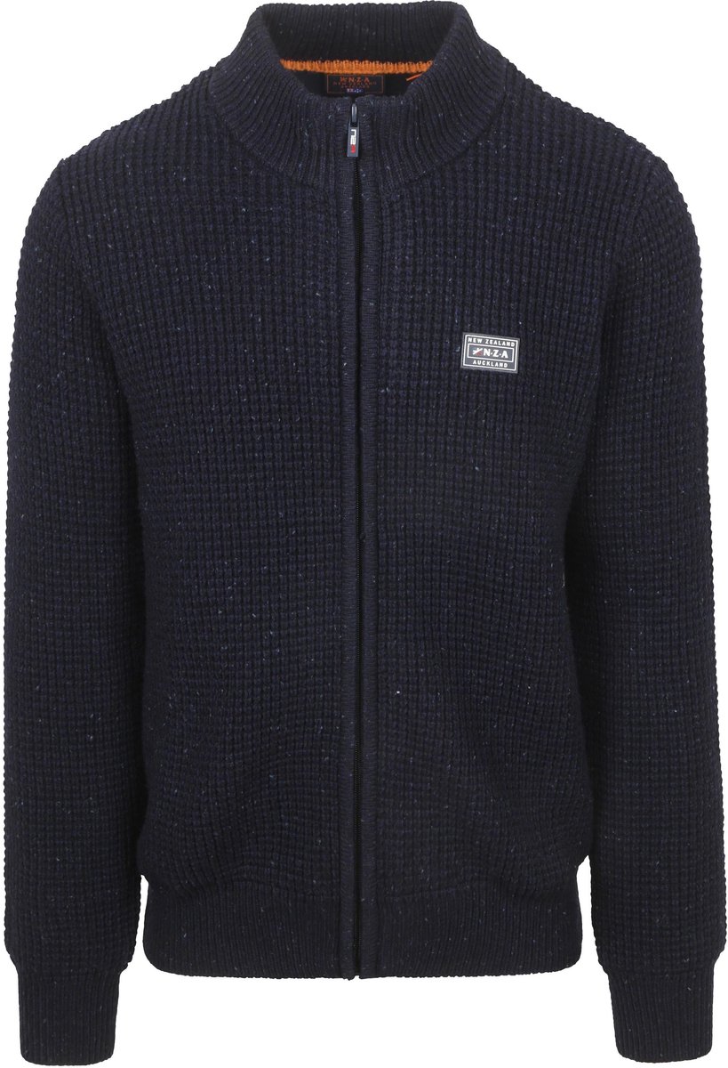 NZA Vest Wolmix Dominick Donkerblauw (navy) - Maat XXL - Heren