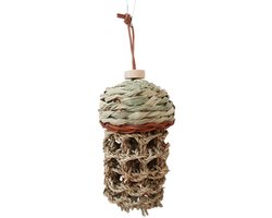 Vogel speelgoed – 24*10 cm – 1 stuk – kauwspeelgoed voor vogels om te zoeken, geschikt voor parkieten, vinkjes, grasparkieten en kaketoes