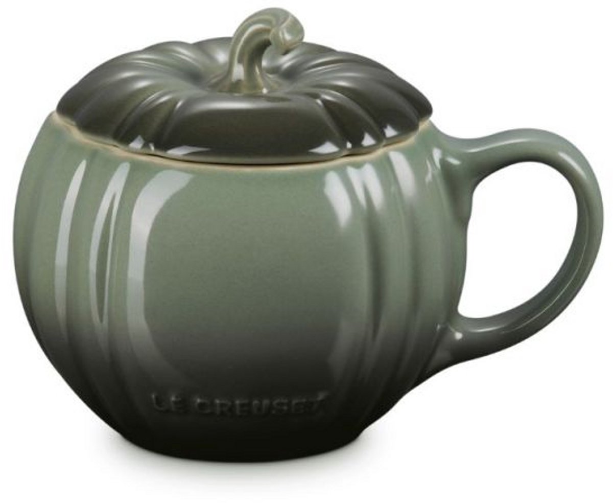Le Creuset pompoen Mok Met Deksel Thyme 400 ml
