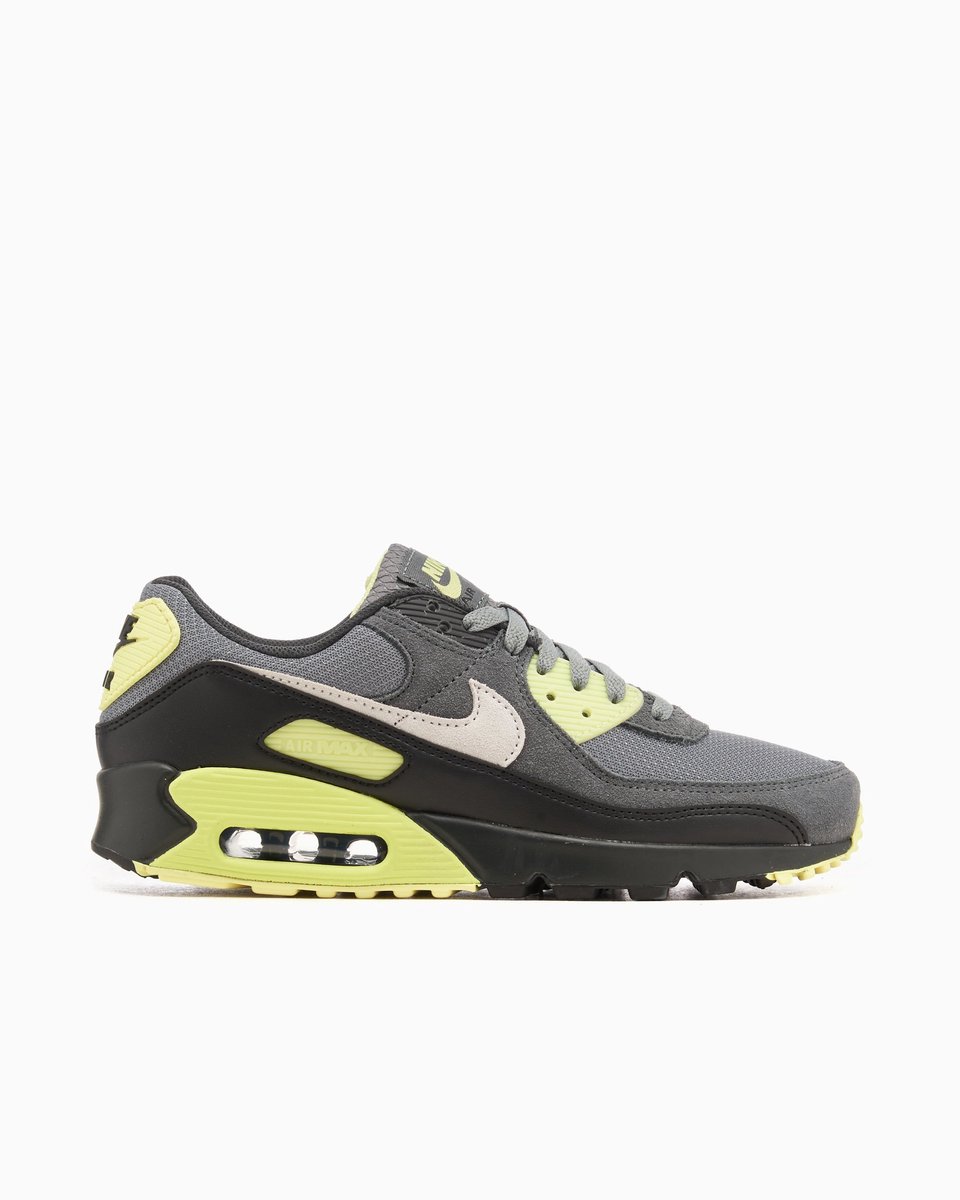 Nike Air Max 90 Grijs/Zwart/Geel