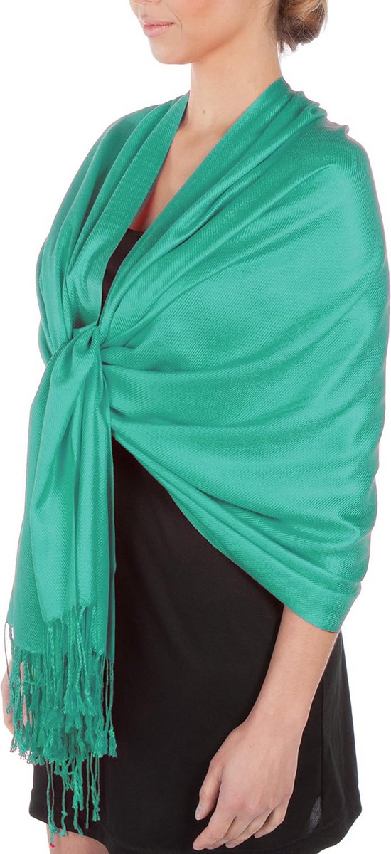 Luxe Zijdezachte Sjaal of Stola met Pashmina Gevoel