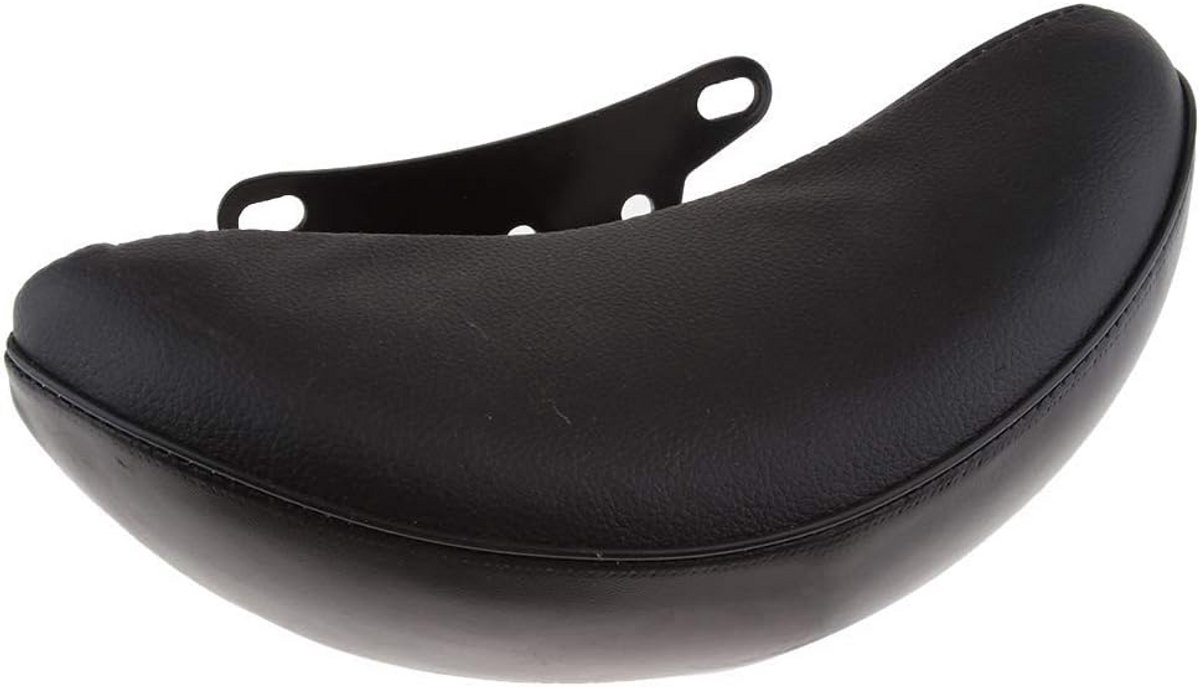 Universele Motor Rugleuning voor Motorscooters en Motoren - Comfortabel Zwart Kussen