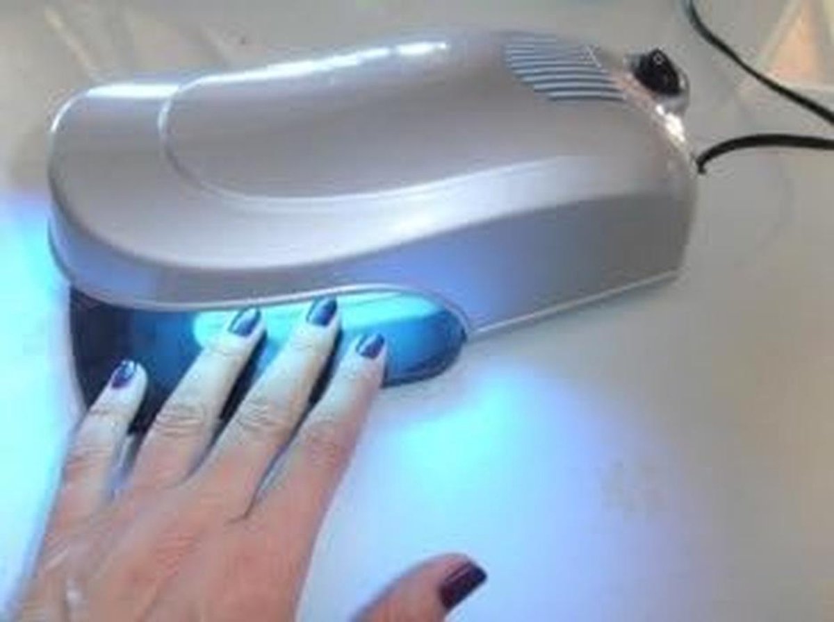 9W UV Nageldroger Zilver voor Gelnagels en UV Lak