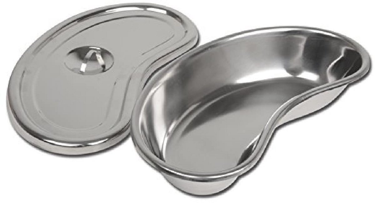Nierschaal met Deksel - RVS Binnenbekken Medisch Instrument