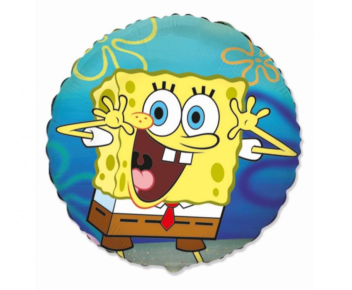 SpongeBob Fun Face folie ballon 46 cm