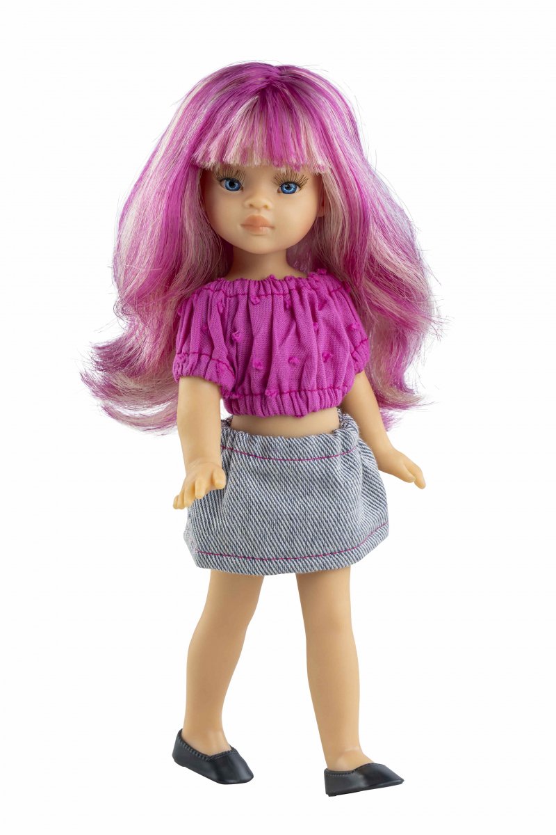 Paola Reina pop Mini-Amigas Soraya 21cm - Multicolor poppen speelgoed.