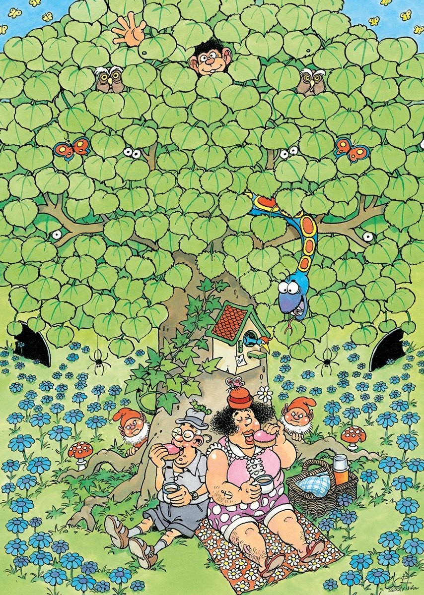 Jan van Haasteren Expert 2 - Picknick Plezier - 500 stukjes puzzel — afbeelding 10