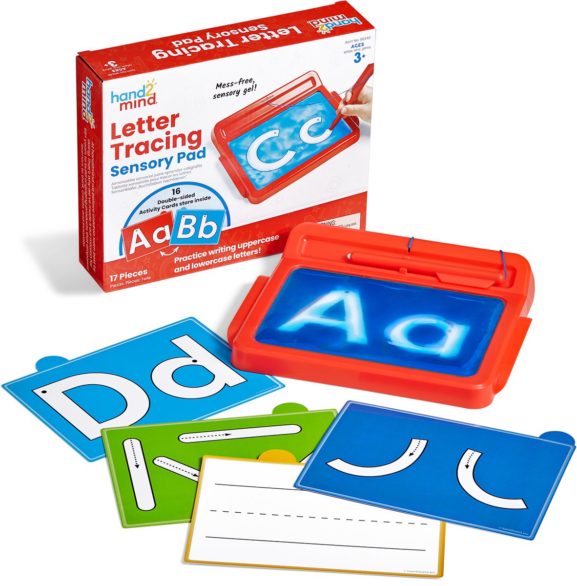 Learning Resources letter tracing sensory pad - 3+