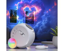 Galaxy Projector met Meteor Effect – RGB Sterrenhemel Projector – Sterren Projector – Bluetooth Speaker – Nachtlamp & Sfeerlamp – LED Galaxy Light – Projector