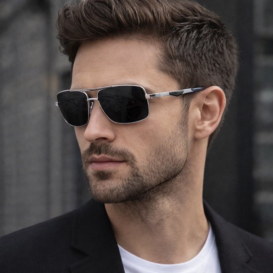 Kingseven Zonnebril Heren - 2021 - Gepolariseerde glazen - Zwart - Grijs - Sunglasses van Kingseven — afbeelding 5