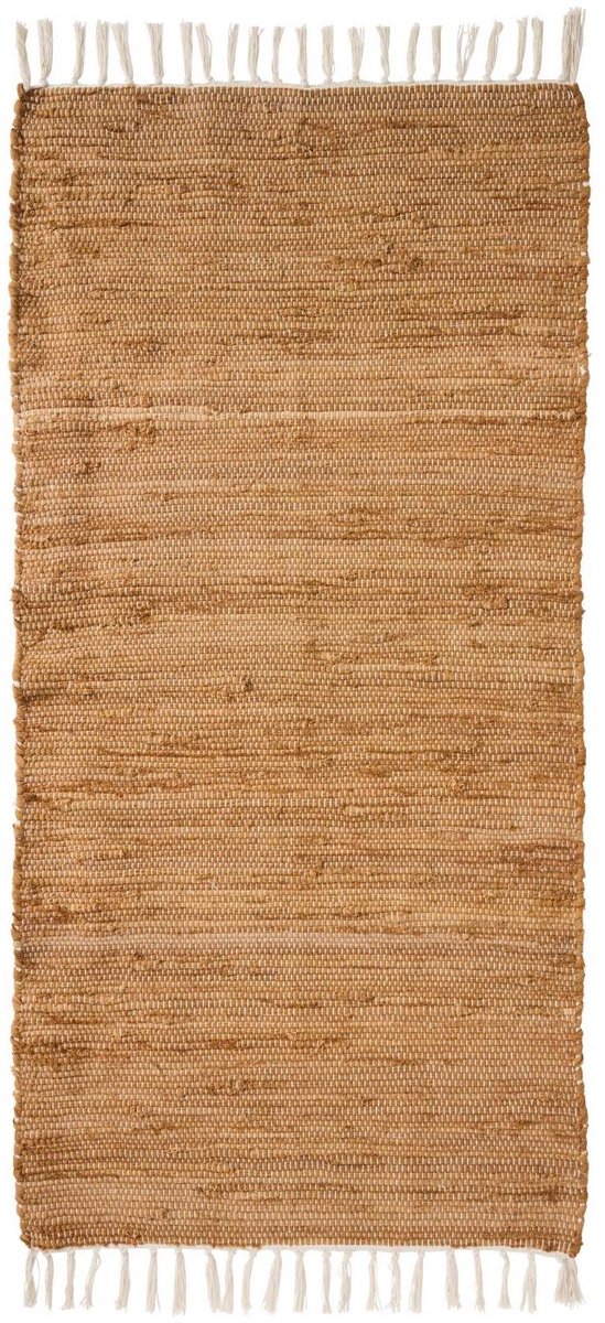 Ib Laursen - Vloerkleed 60x120 cm - Katoen - Clay (Rood-Bruin)