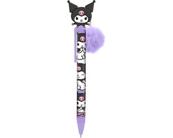 Hello Kitty and Friends Pen Topper - Kuromi Figuur - Sanrio Schrijfwaren - Paars/Zwart - Stationery Cadeau Meisjes & Verzamelaars