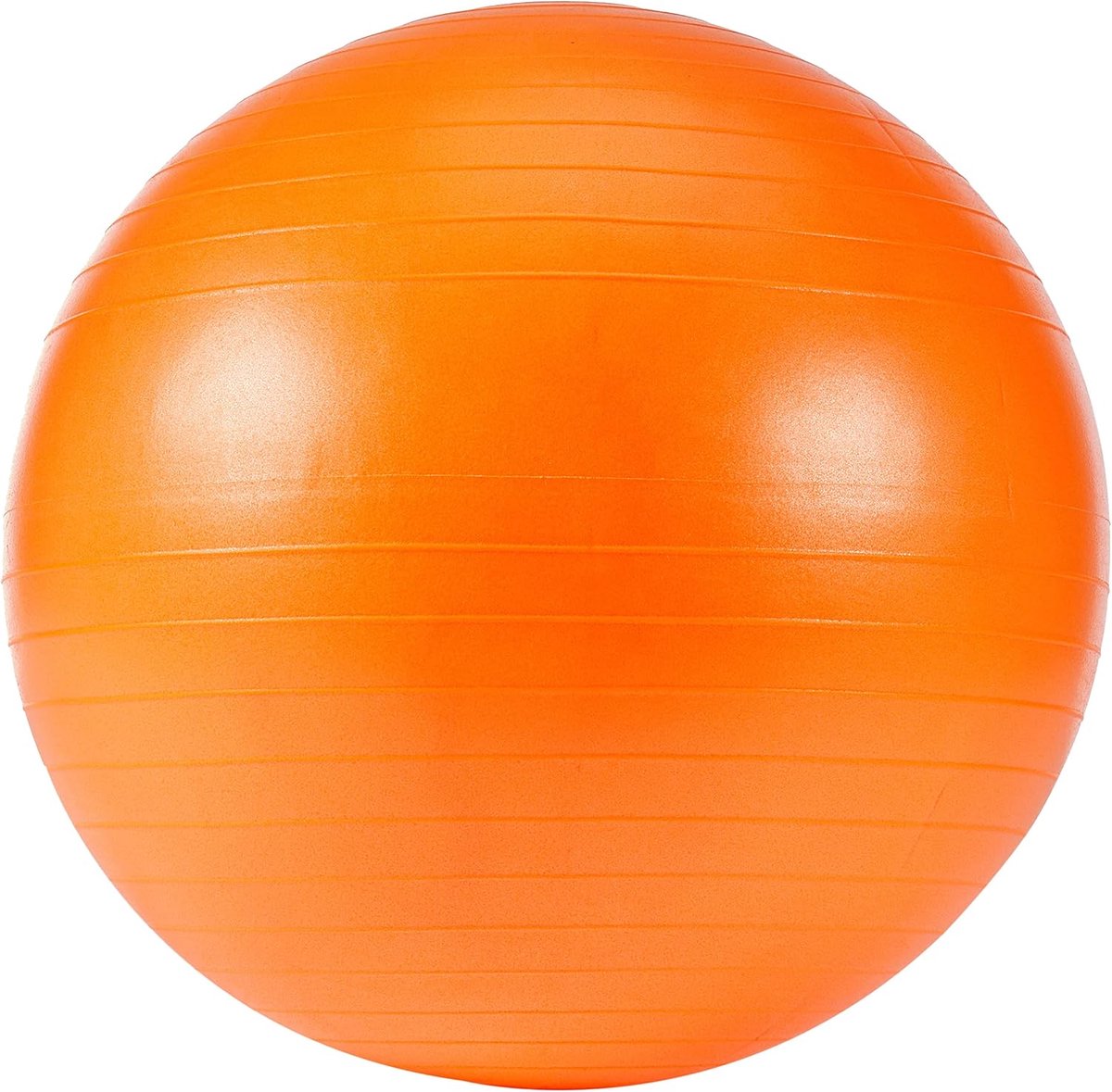 Pilates Bal - Fitness Bal - Bal 55 cm - Zachte Bal - Trainingsbal - Sport Bal - Thuis Sporten - Oranje - van Imperatoris