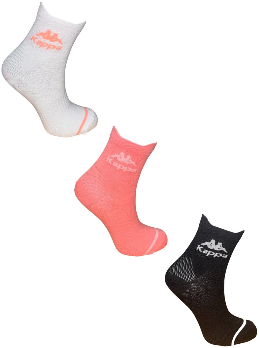Doos met 20 tripacks sokken 2/3 Kappa 19890959 Multicolor