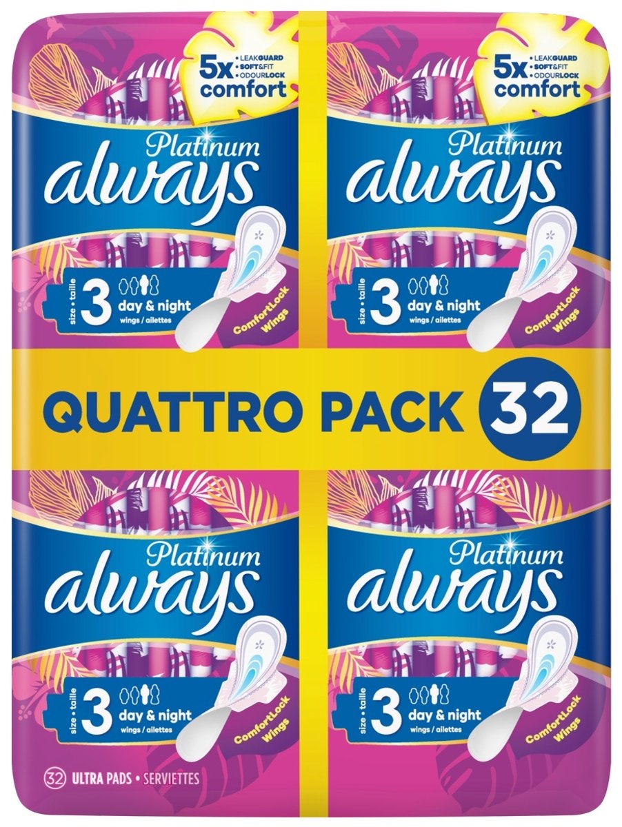 Always Plantinum Nacht (32 stuks)