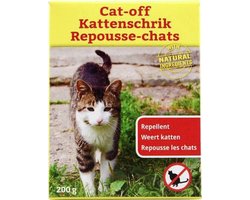 Kattenschrik Natuurlijk Afweermiddel Tegen Katten - 200 gram| Weert Katten | Kattenoverlast  | Anti Katten