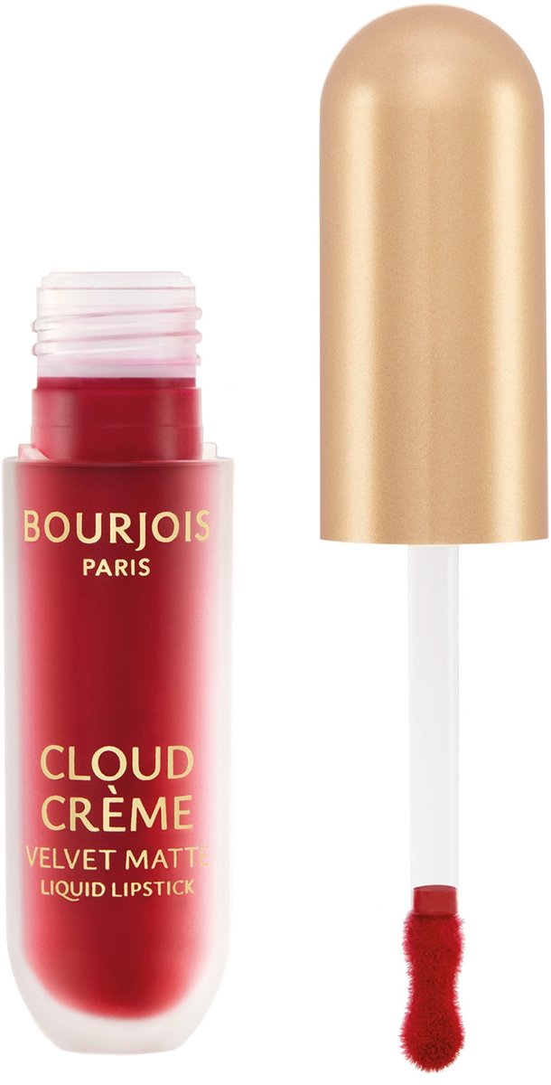 Bourjois Cloud Crème Velvet Matte Liquid Lipstick - 008 Chérie Cherry
