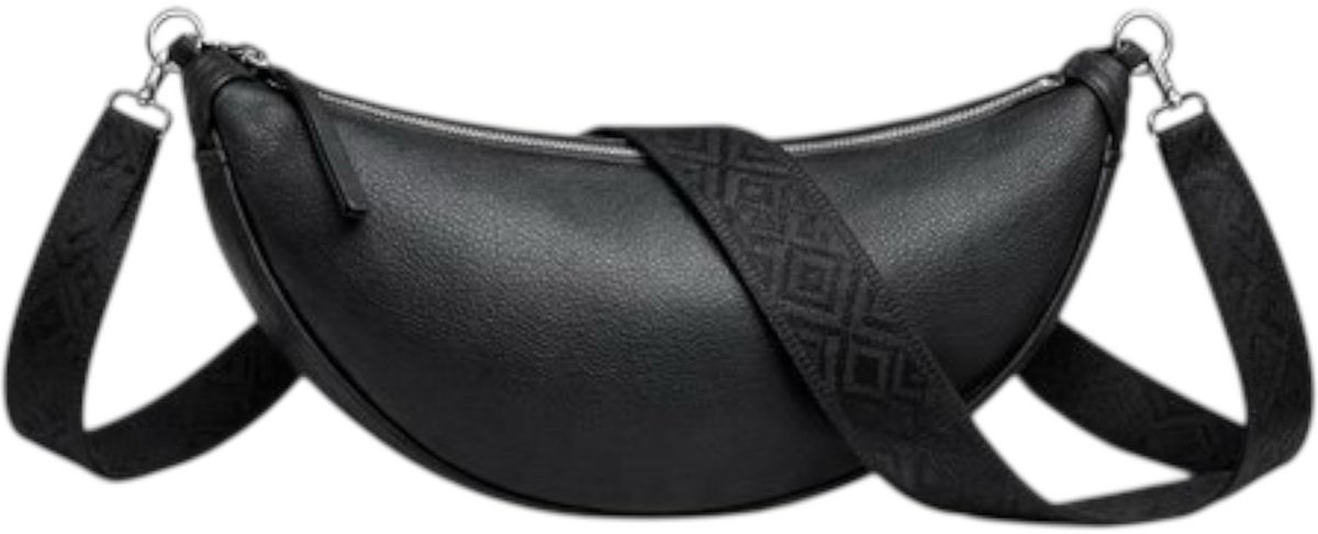 Leren handtas dames - zand suede - MŌSZ Coco S