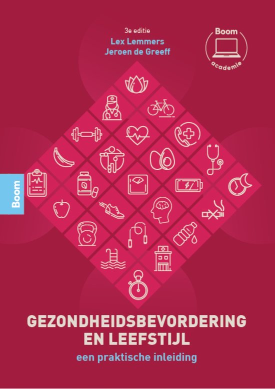 Gezondheidsbevordering en leefstijl - cover