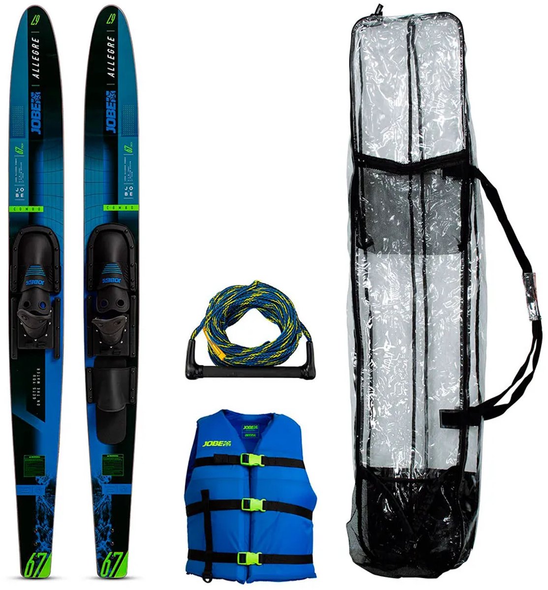 Jobe Allegre 67´´ Combo Package Waterski-set Blauw