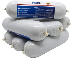 YOEKL Worsten Kip voor honden - Hondenvoer - 7x900 gram - Houdbaar - Natvoer Hond