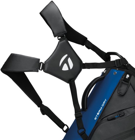 TaylorMade StormDry Waterproof Standbag 2026 - Zwart Blauw — afbeelding 3