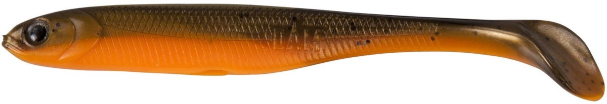 Dam Effzett Longhorn Shad Pumpkin 9cm Pumpkin