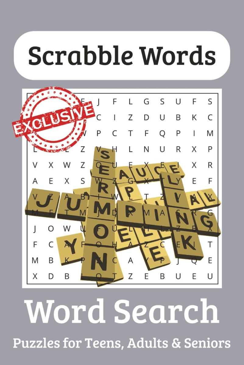 Woordzoekpuzzels Boek Grofgedrukt - Woorden Inspiratie voor Scrabble en Woordenlijsten - 110 Pagina's