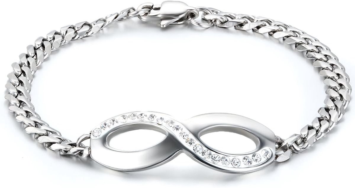 Robuuste Herenarmband Cubaanse Schakel Roestvrij Staal