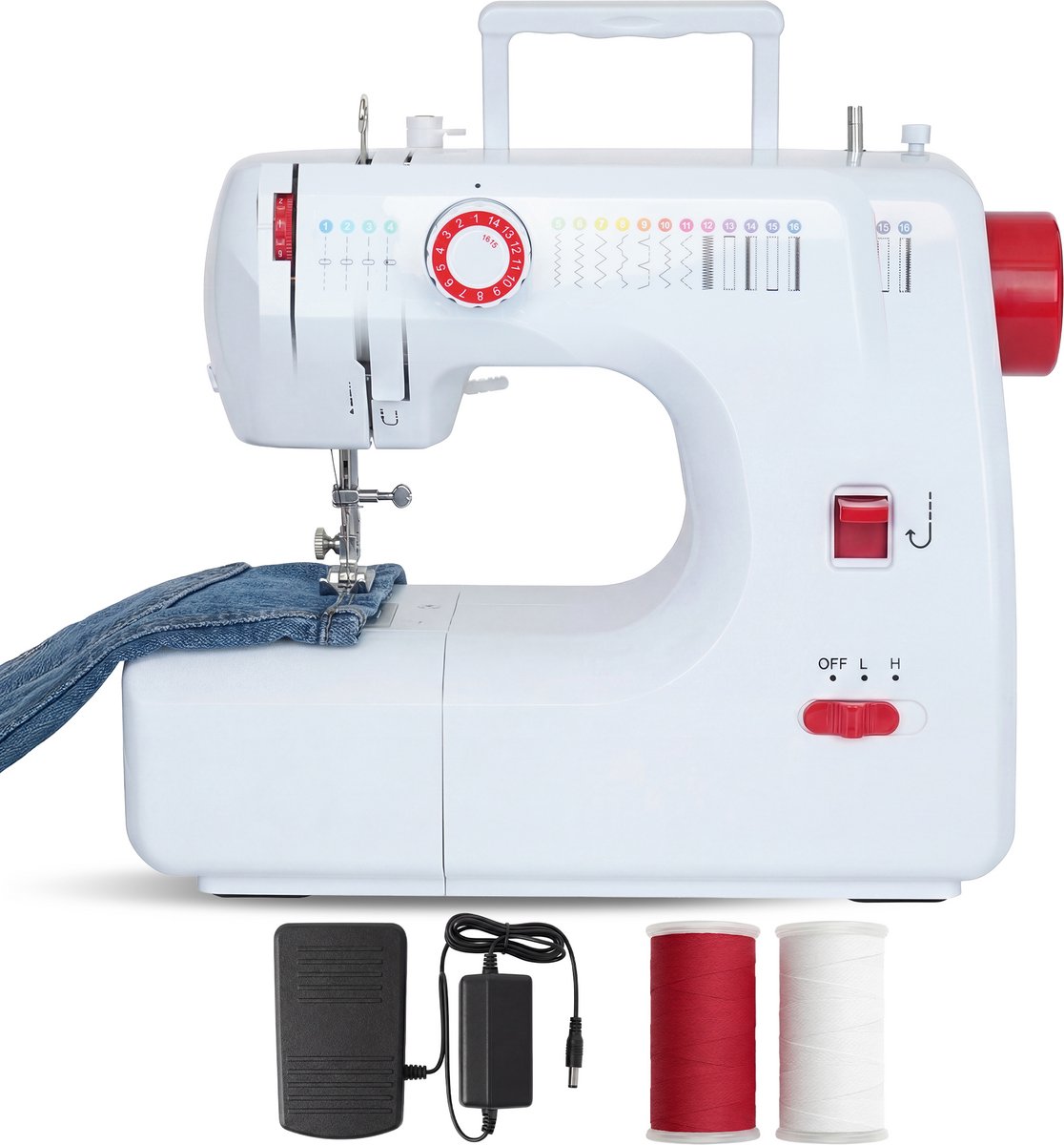 Gatson Naaimachine - Instapmodel - 16 Steken - Stil & Compact