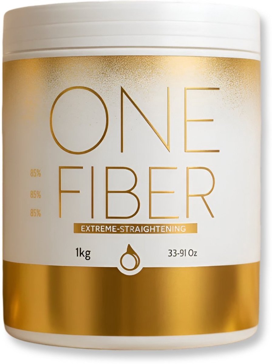 Organic Gold - One Fiber Extreme Straightening Cream - 1 KG