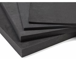 Styrodur Plaat 10 mm – XPS Hardschuim voor Maquettes, Diorama & 3D Objecten – Lichtgewicht & Eenvoudig te Bewerken (31X60CM)