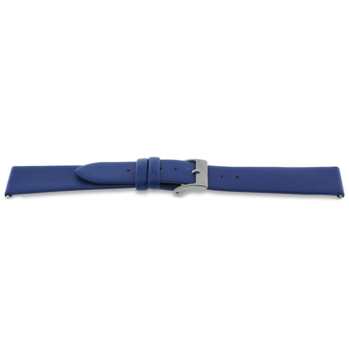Horlogeband G643 Denim blauw Leder 20x18mm
