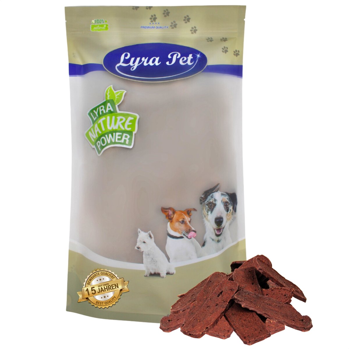 1 kg Lyra Pet® lamsreepjes
