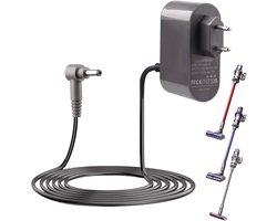Oplader - 30,45 V 1,1 A - geschikt voor Dyson V10 V11 V12 V15 SV12 SV14 SV15 SV16 SV20 SV22 - Kabel 1,8 m - netadapter geschikt voor Cyclone Motorhead, vervanging van de accu