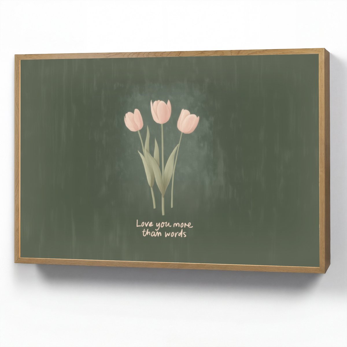 Tulpen - Roze - Tekst - Love