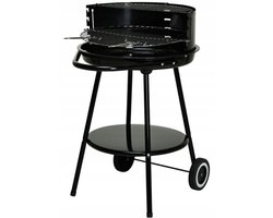 Koopman Grill – Inklapbaar met Onderstel – 51 x 82 cm – Zwart