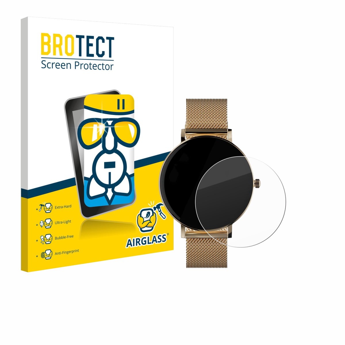 Screenprotector voor ZenWatch Venice Pro Beschermglas transparant