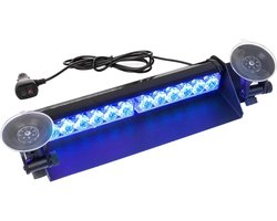 LED Waarschuwingslicht - Noodoproep Lichten - Auto Veiligheid - 9 Knippermodi - 356 cm - Blauw