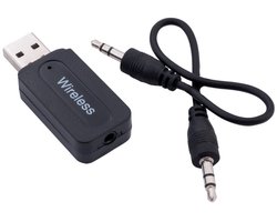 Bluetooth Audio Adapter – USB Bluetooth Ontvanger – 3.5mm Jack – Draadloos Muziek Streamen – Voor Auto, Speaker en PC